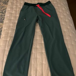 Figs surgical green scrub pants